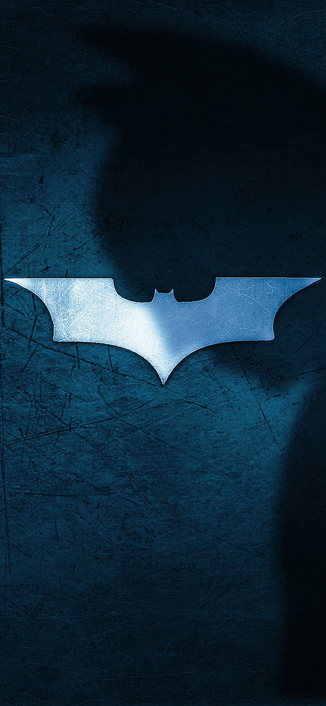 wallpaper batman whadow logo blue