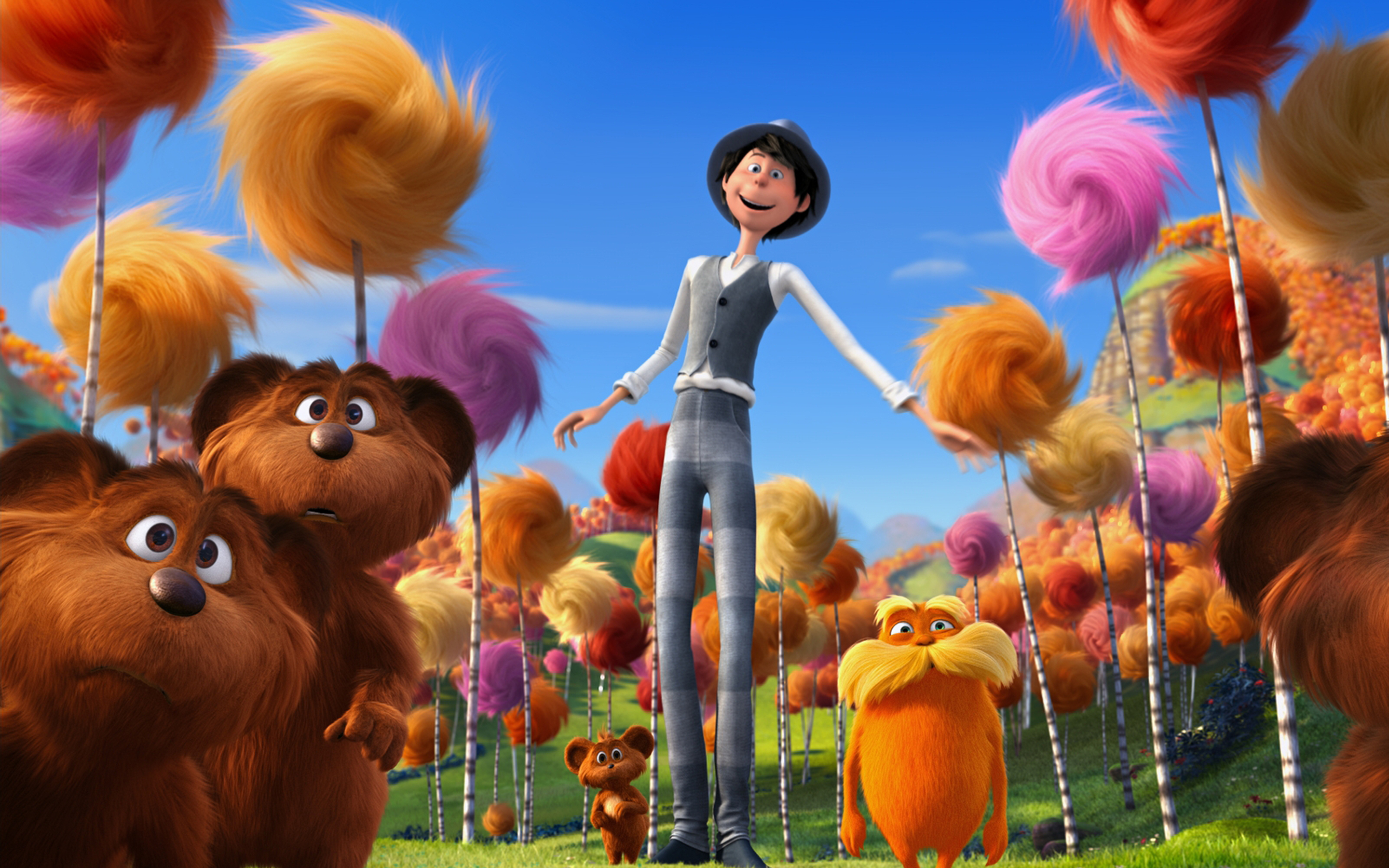 Desktop wallpaper: Movie, The Lorax, The Once Ler 4K free download for PC. 632113