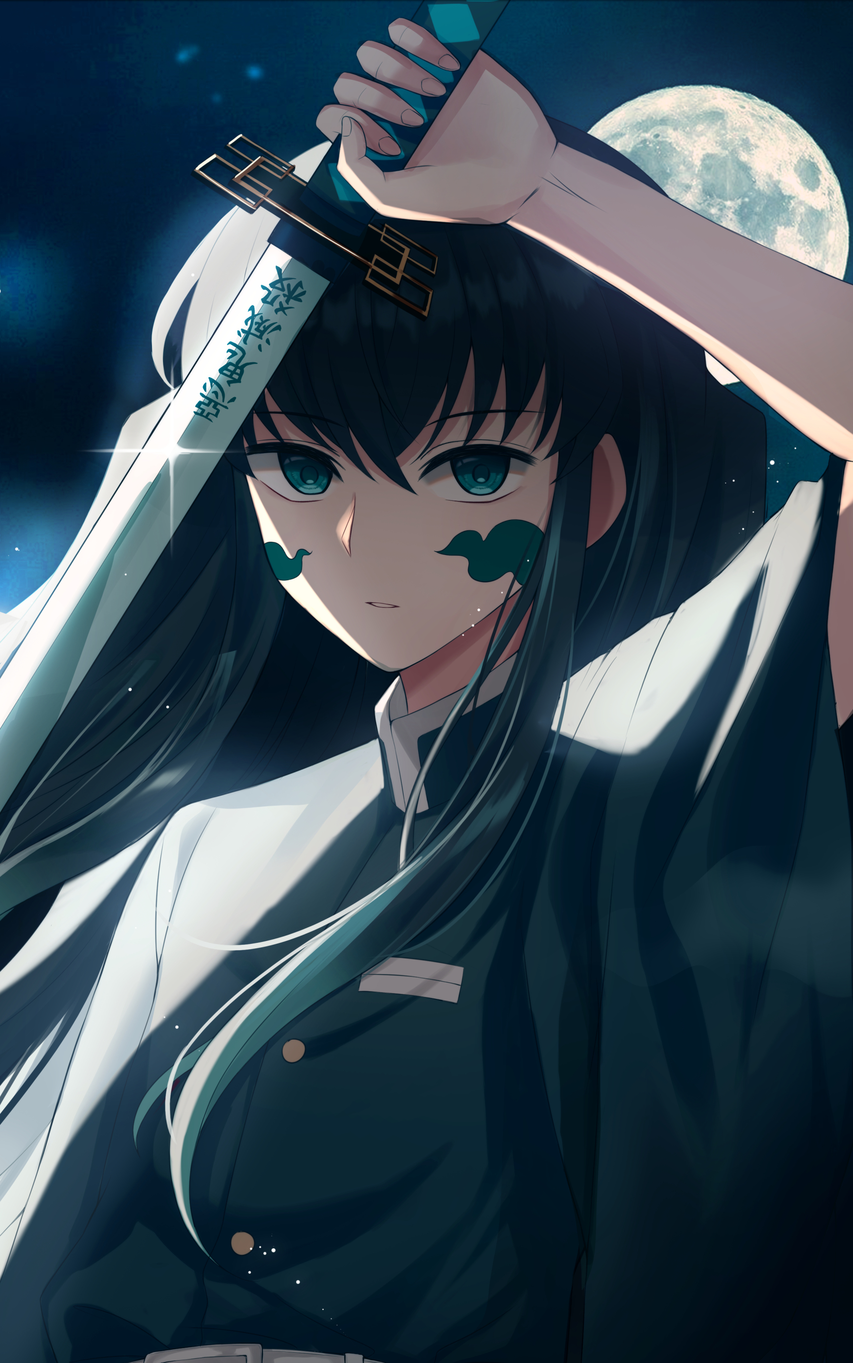 Mobile wallpaper: Anime, Demon Slayer