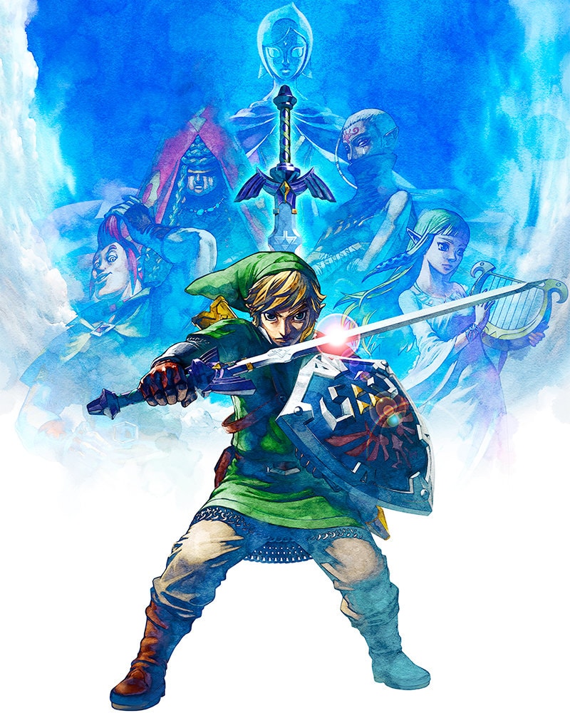 Legend of Zelda Skyward Sword, Multiple