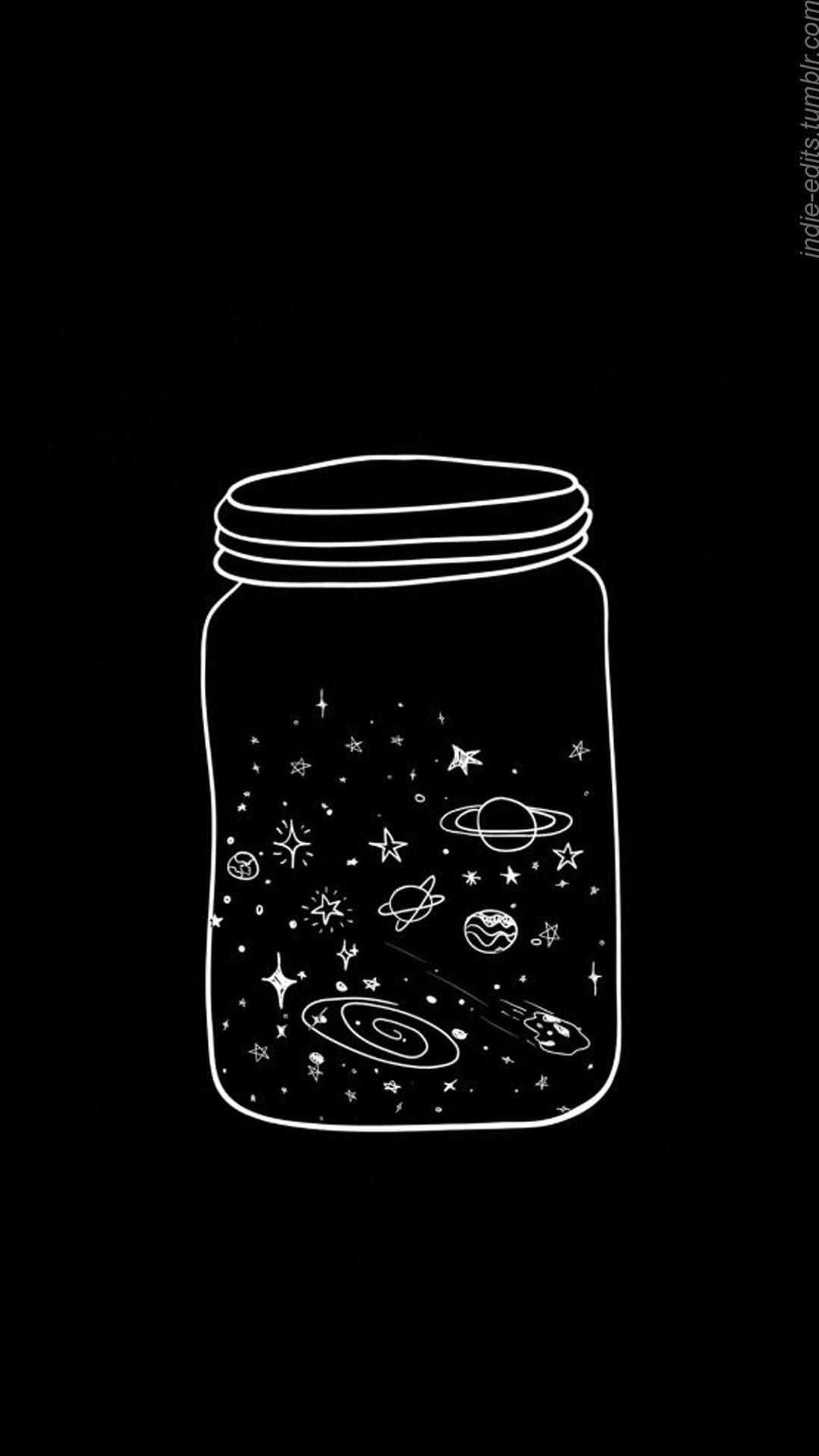 Black Aesthetic iPhone Wallpaper