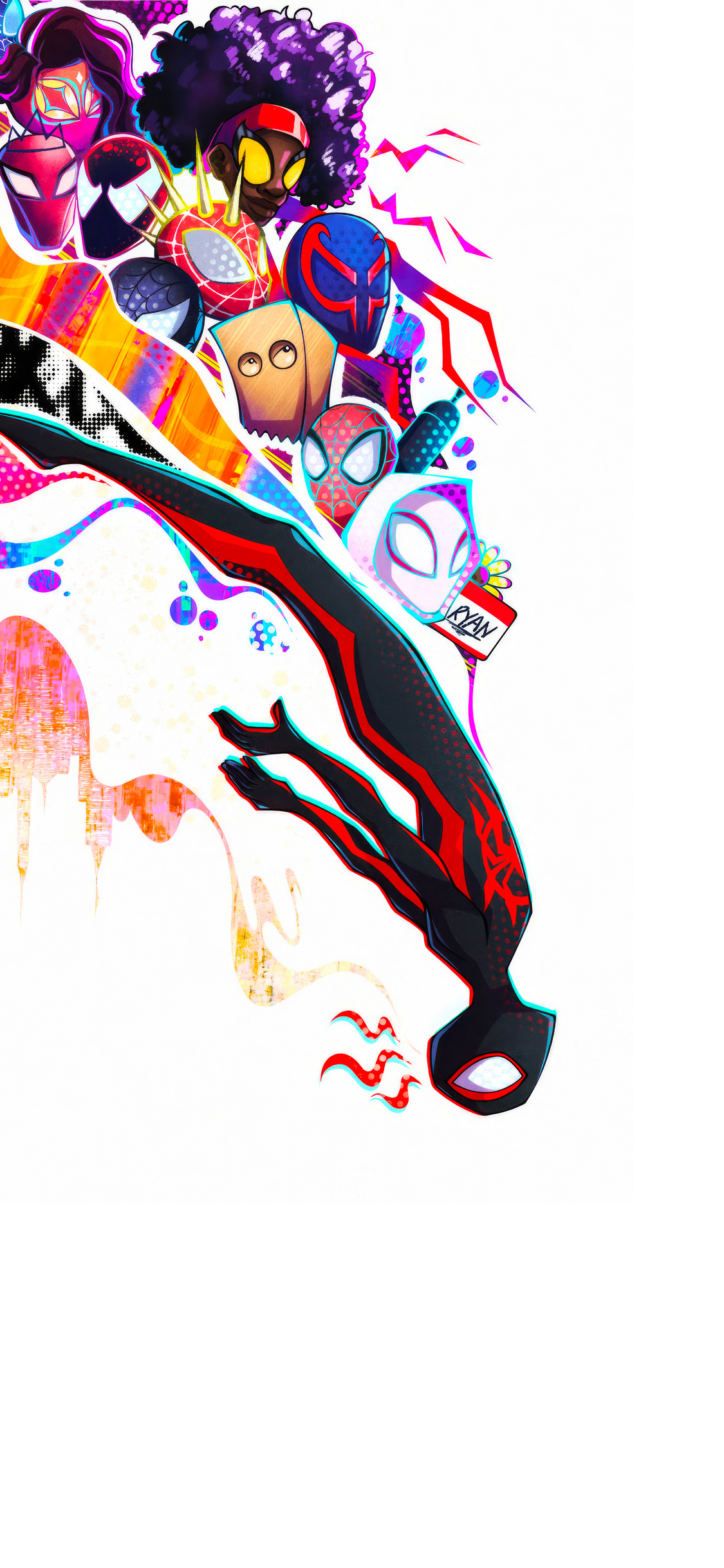 Spiderverse iPhone XS, iPhone 10, iPhone