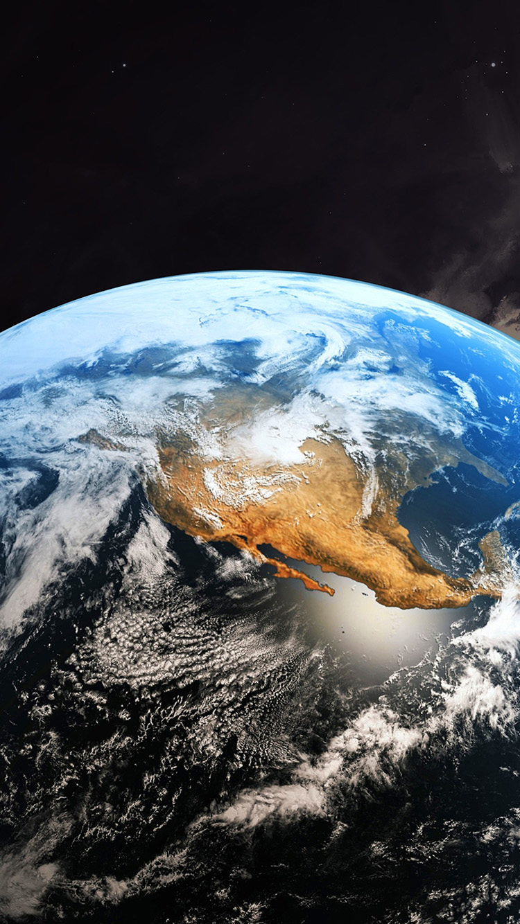 Earth Space Art Wallpaper