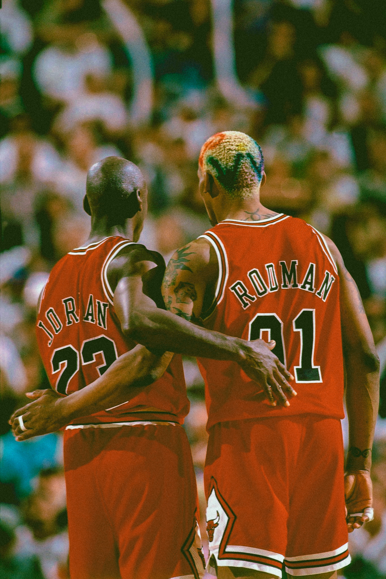 Michael Jordan & Dennis Rodman
