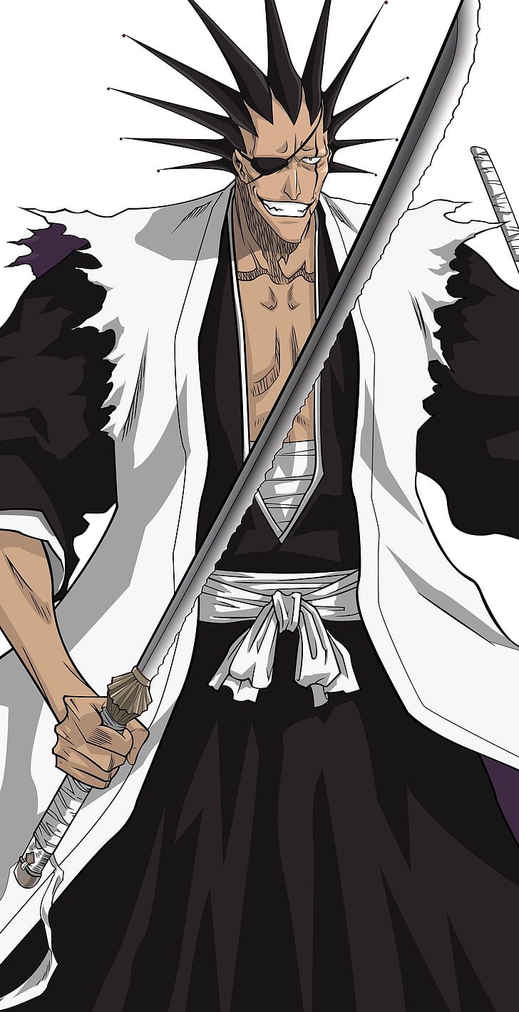 bleach zaraki kenpachi zanpakuto Anime