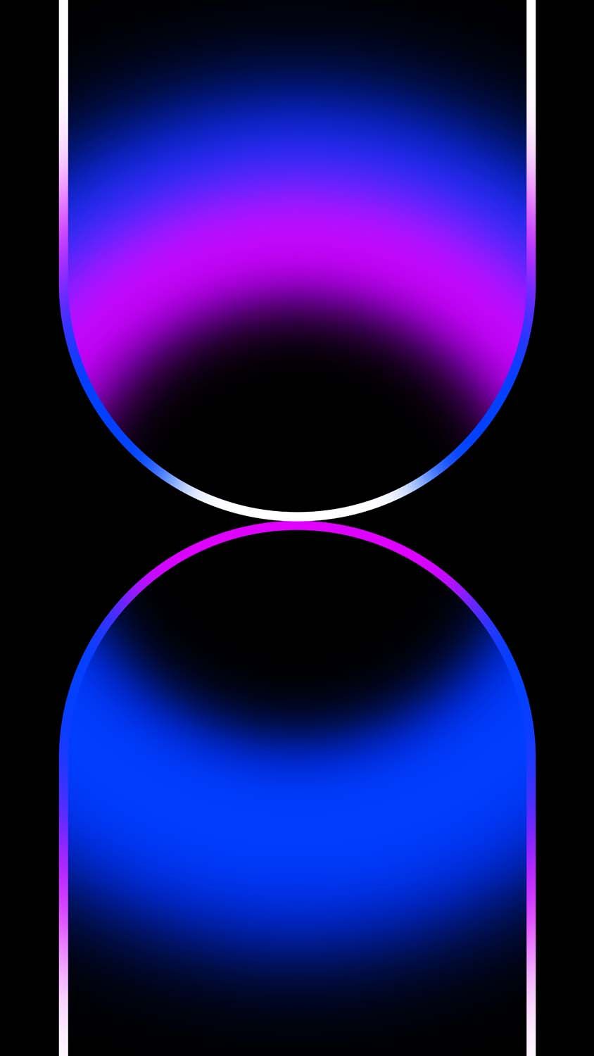 iPhone 14 Pro Wallpaper Purple Blue