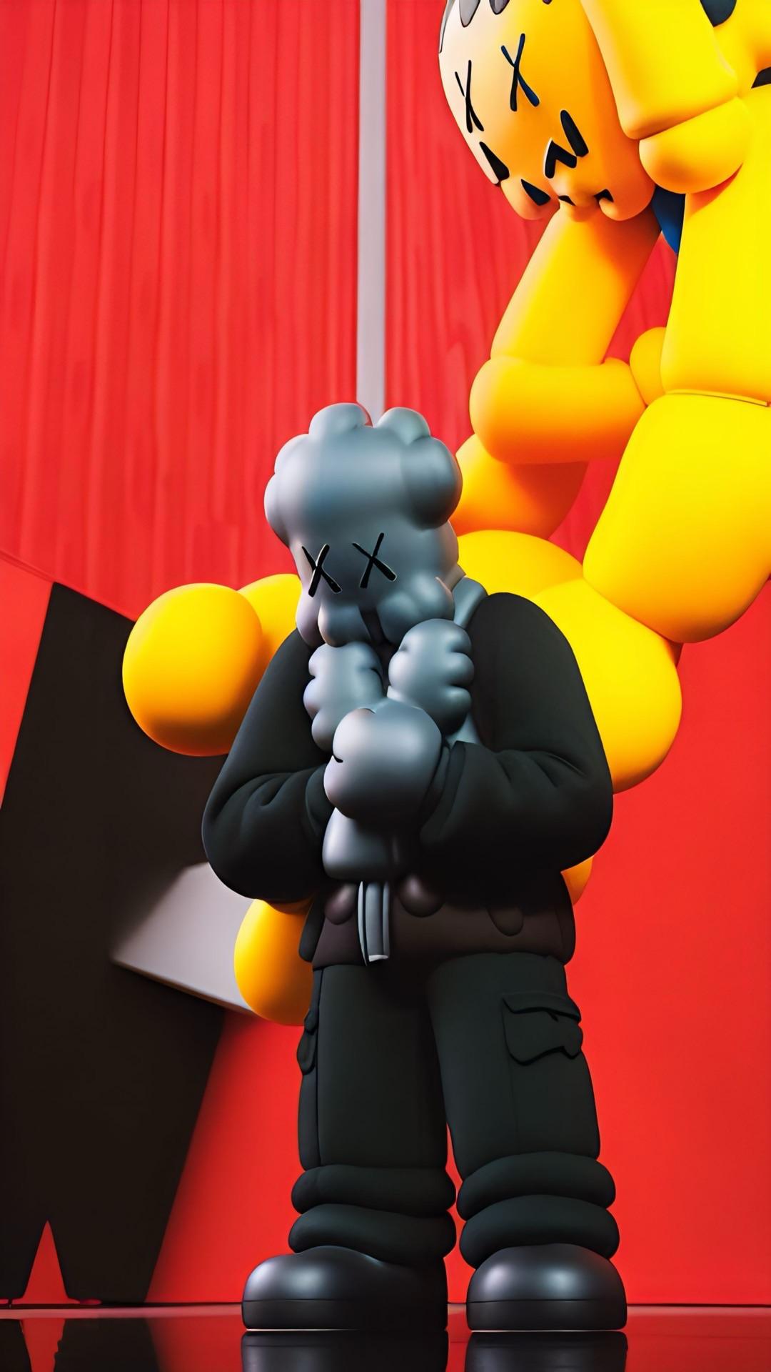 KAWS FIGURES WALLPAPERS