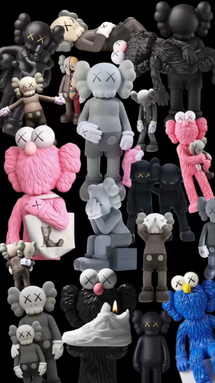 Kaws New IOS 16 Wallpaper