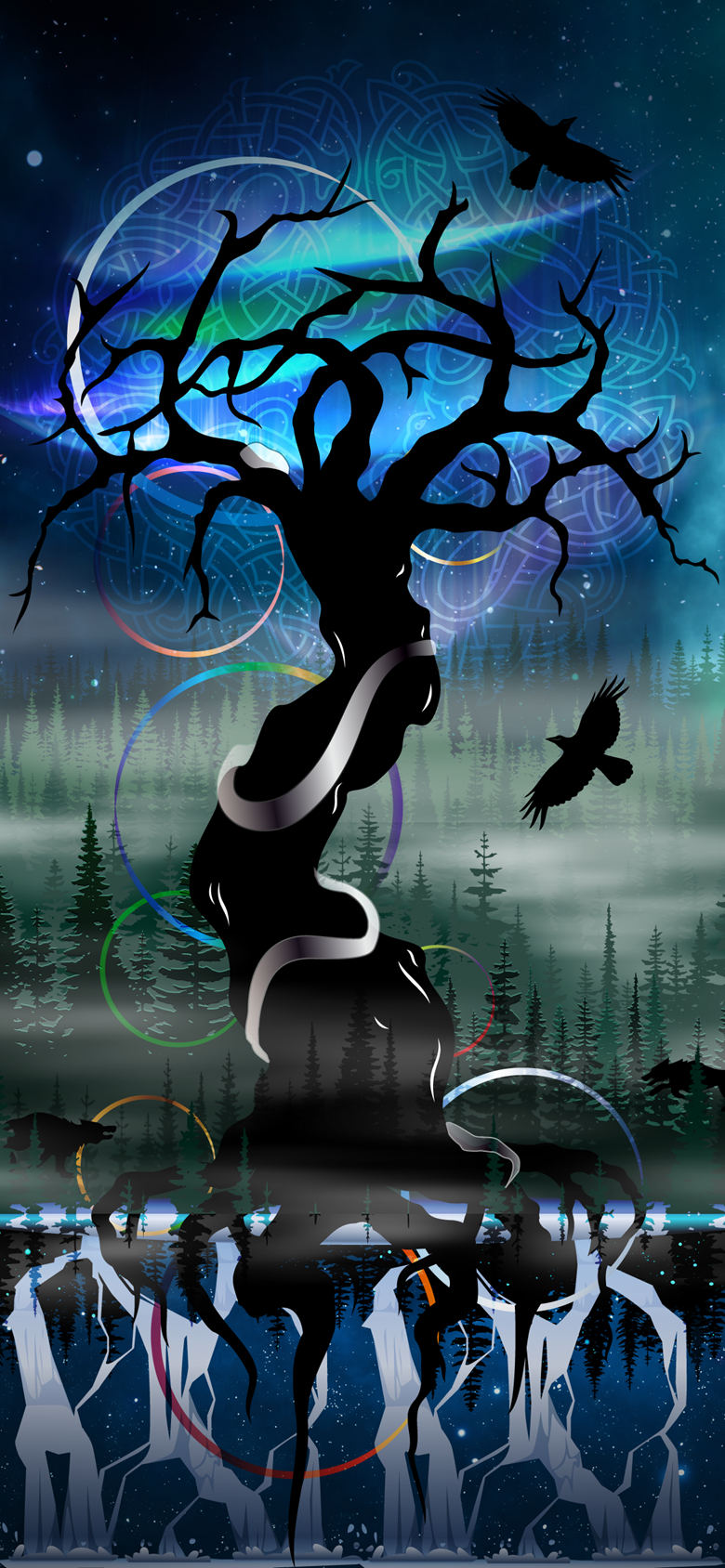 Yggdrasil Phone Wallpaper's