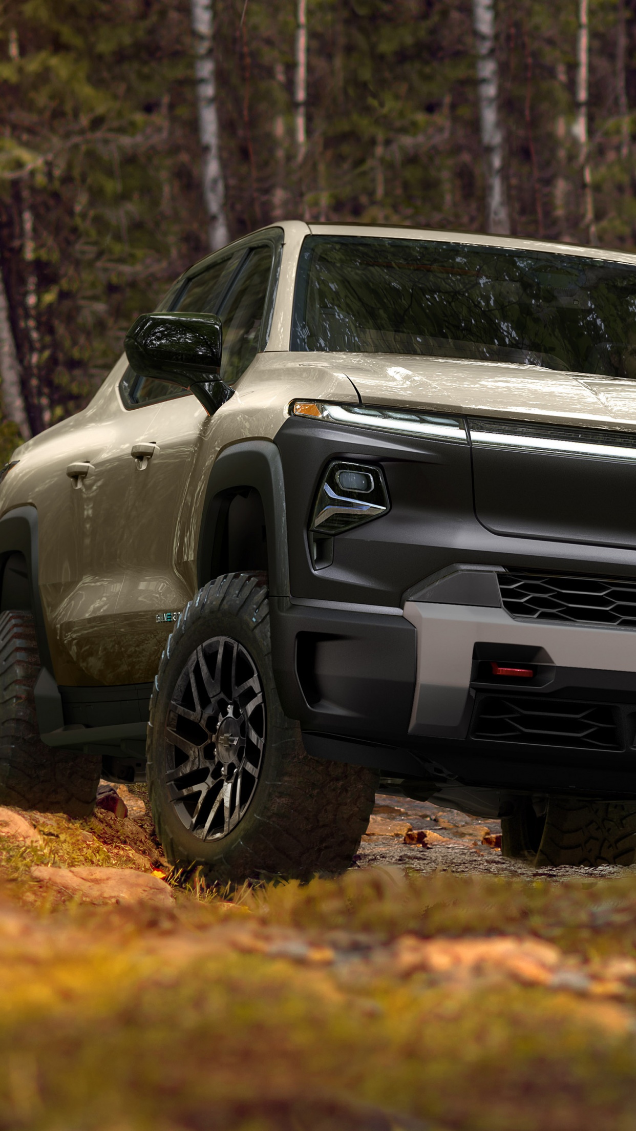 Chevrolet Silverado EV Wallpaper 4K