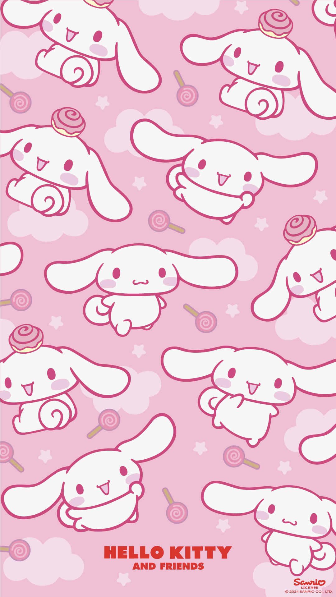 Hello Kitty & Friends Phone Wallpaper