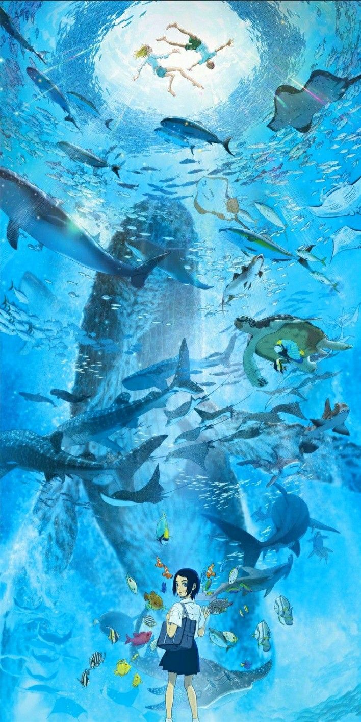 Anime wallpaper / ocean