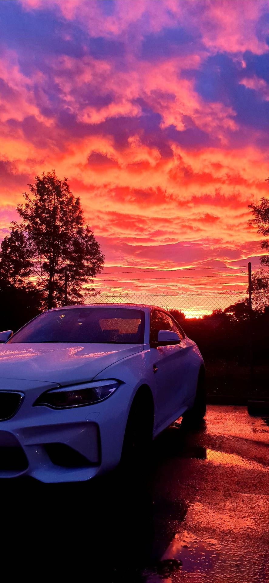 iPhone X Car HD Wallpaper