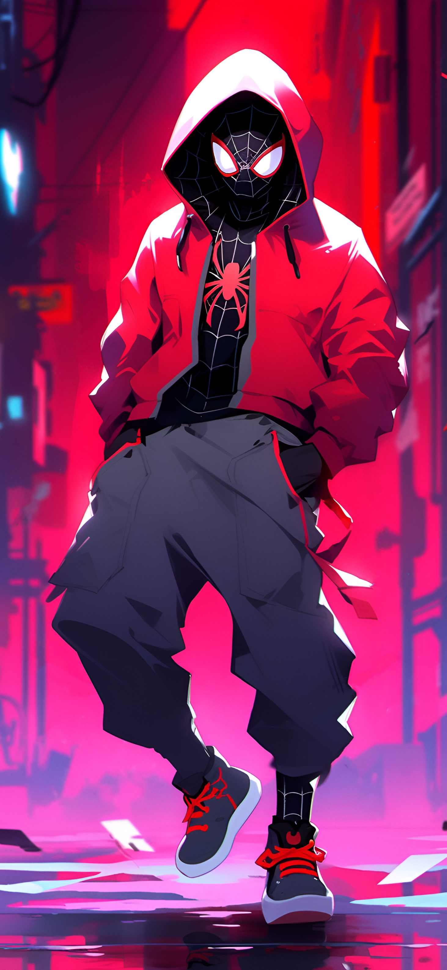 Miles Morales Cool Urban Wallpaper