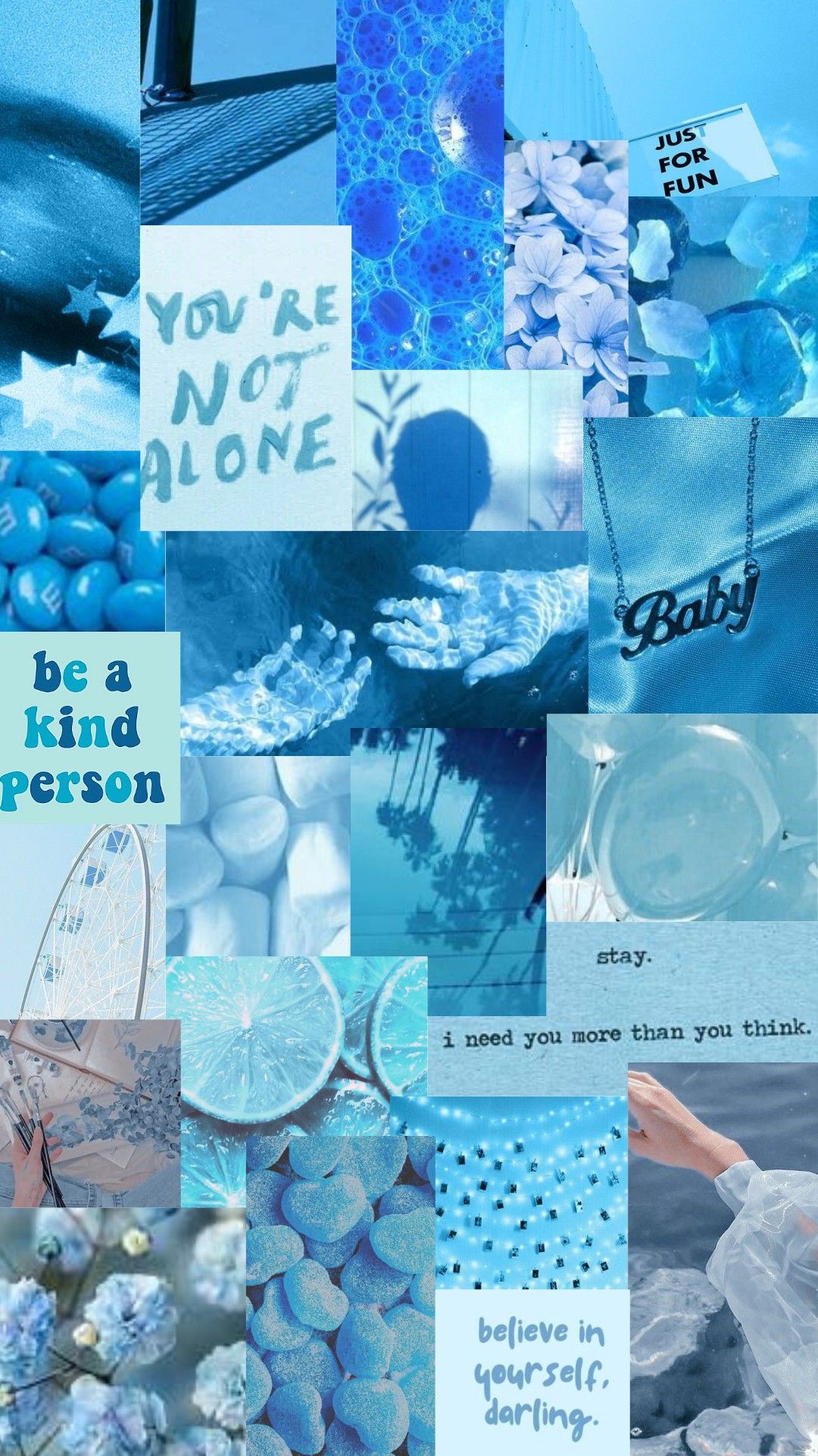 Blue Wallpaper Aesthetic
