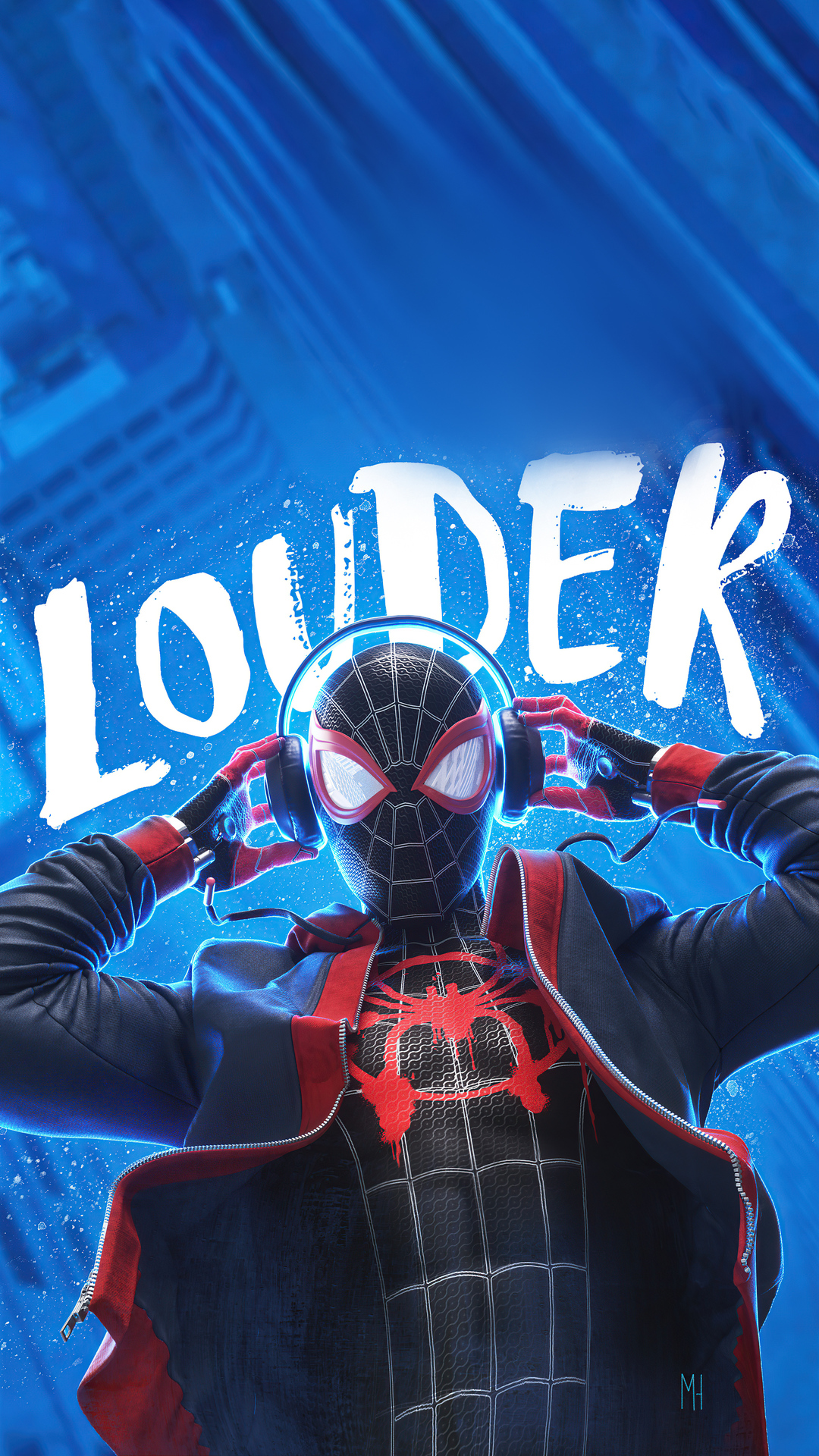 Louder Miles Morales 4k