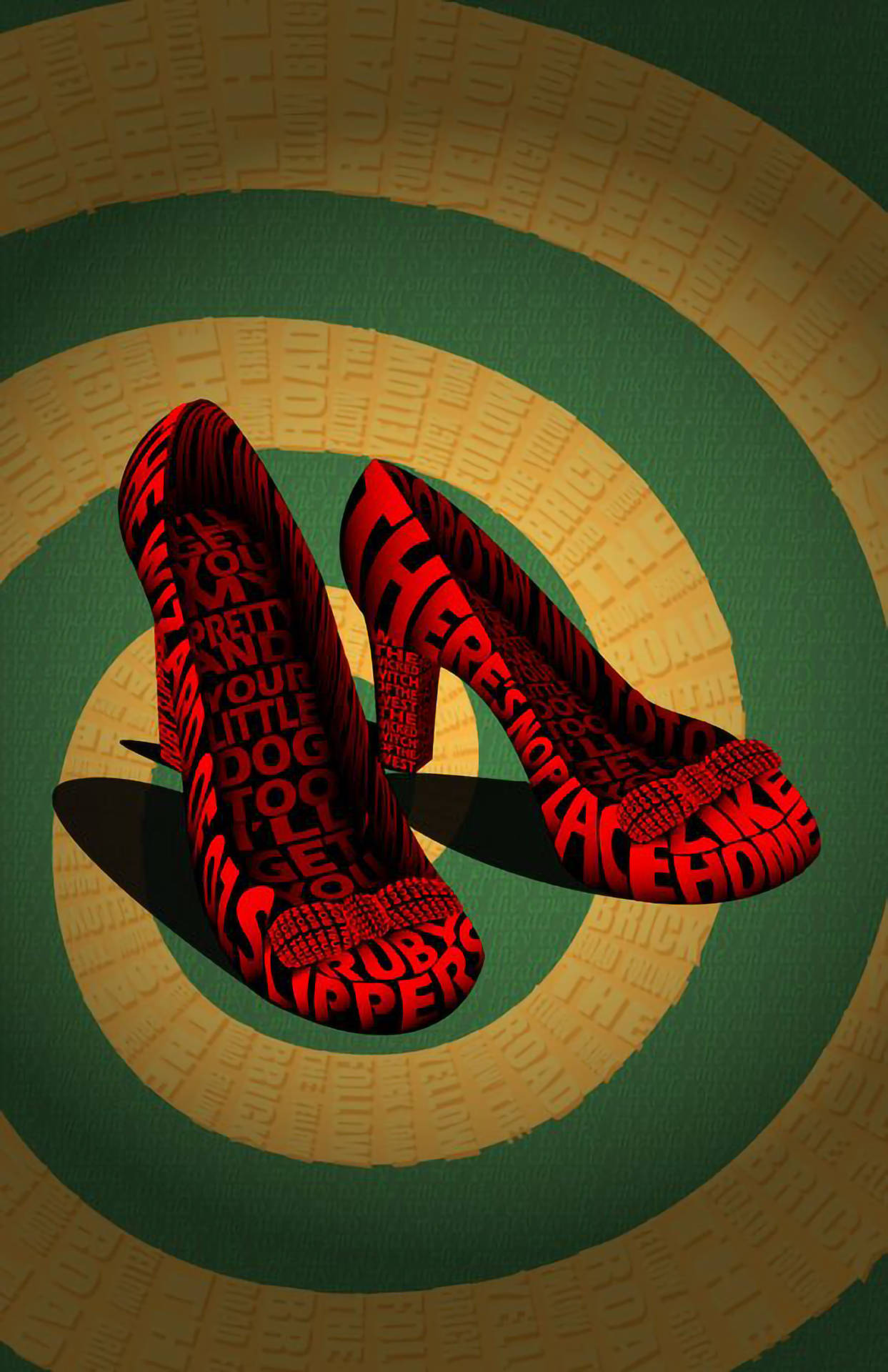 Wizard Of Oz Ruby Slippers Wallpaper