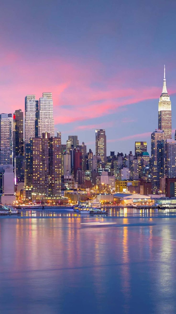 New York Skyline Wallpaper for iPhone