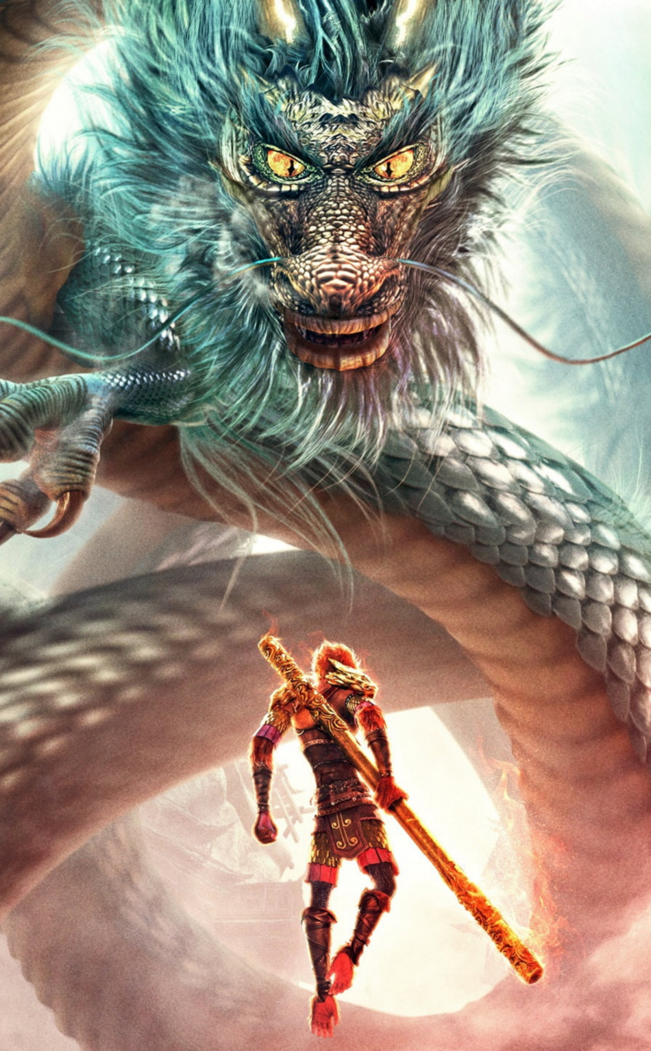 Download wallpaper 950x1534 monkey king