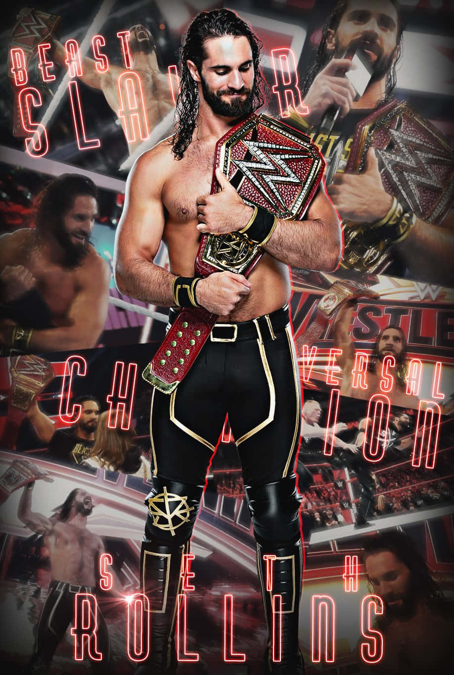 Seth Rollins HD Wallpaper