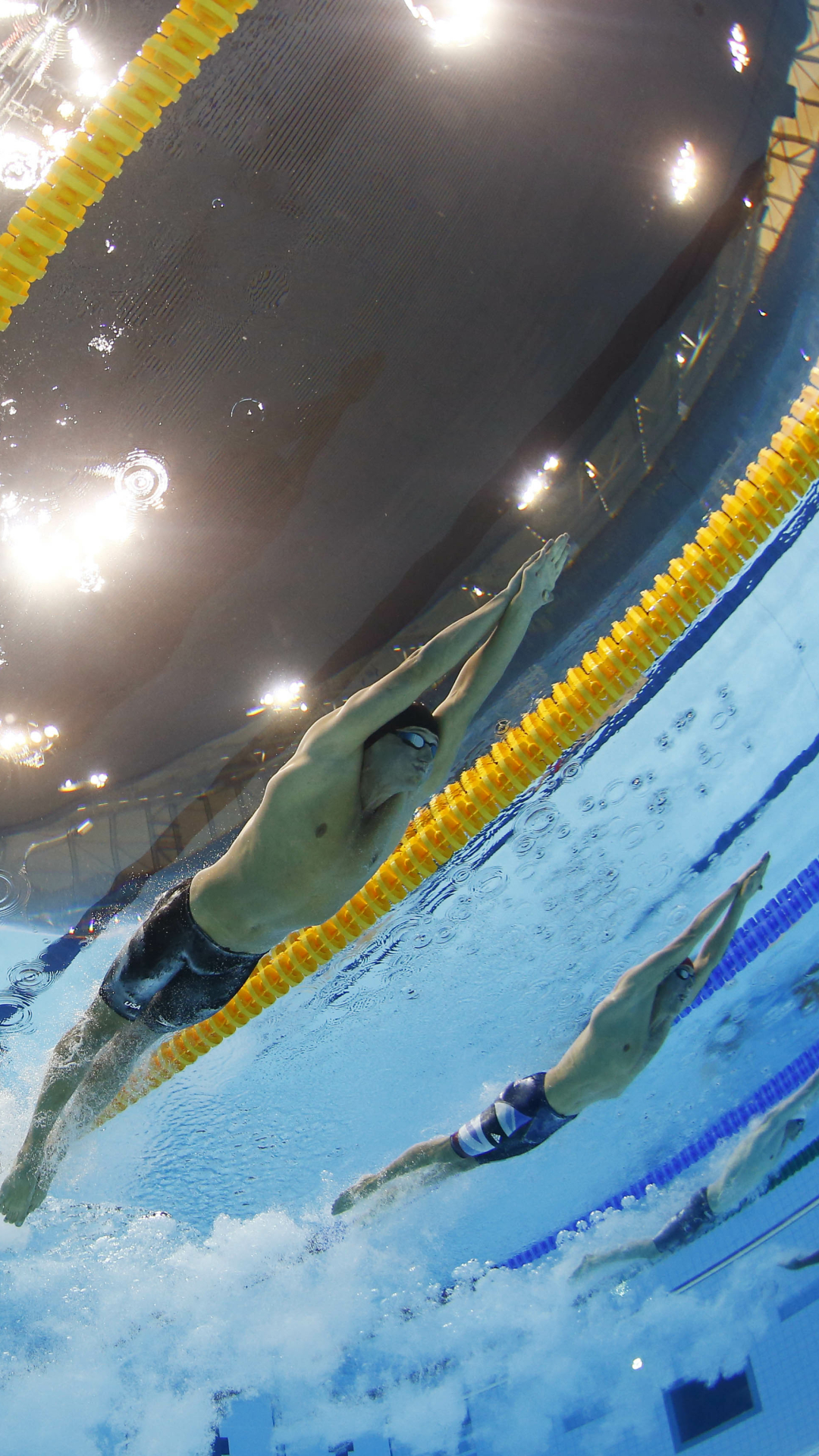 Swimming Phone Wallpaper