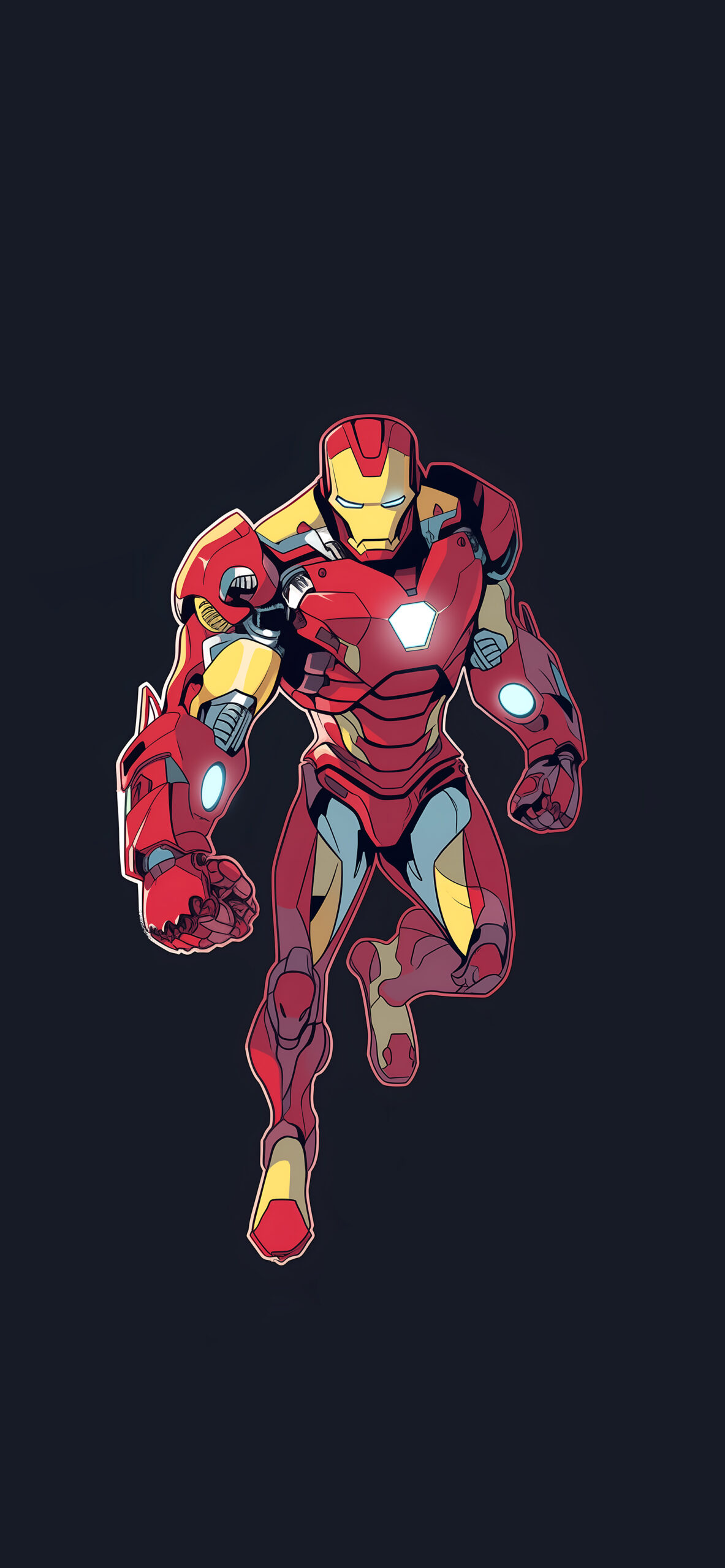 Marvel Iron Man Action Wallpaper