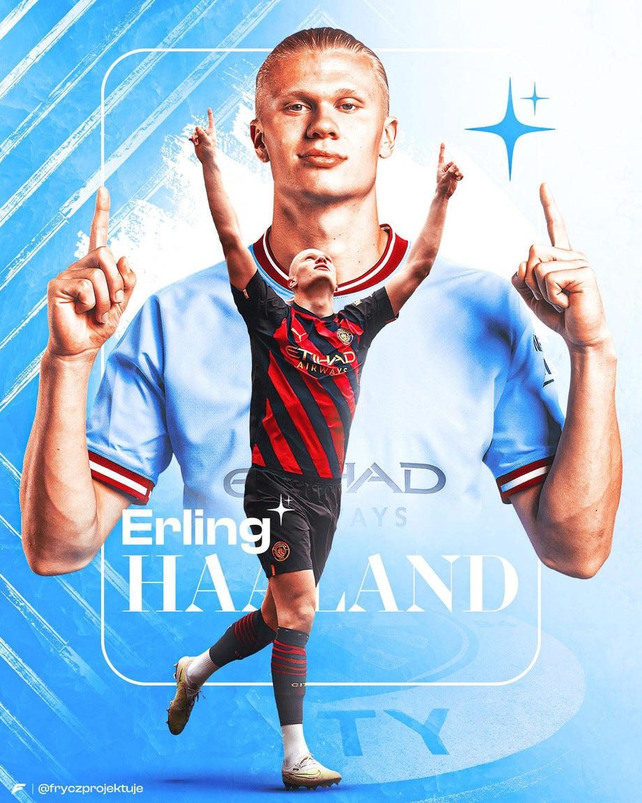 Erling Haaland HD 4K Wallpaper