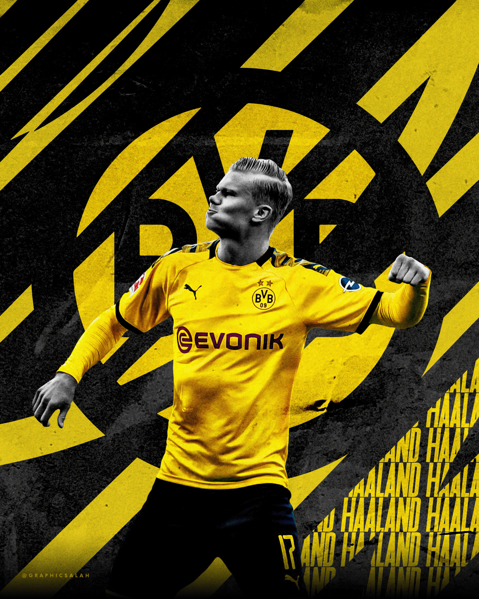 Erling Haaland BVB HD Wallpaper