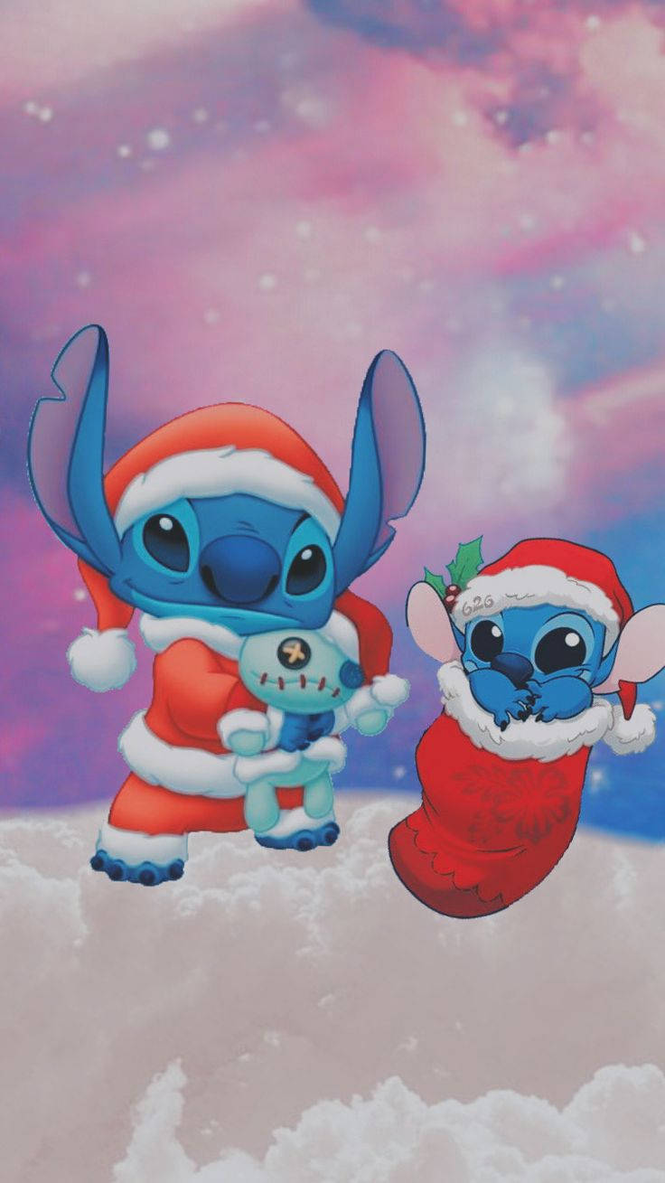 Stitch And Angel HD Wallpaper