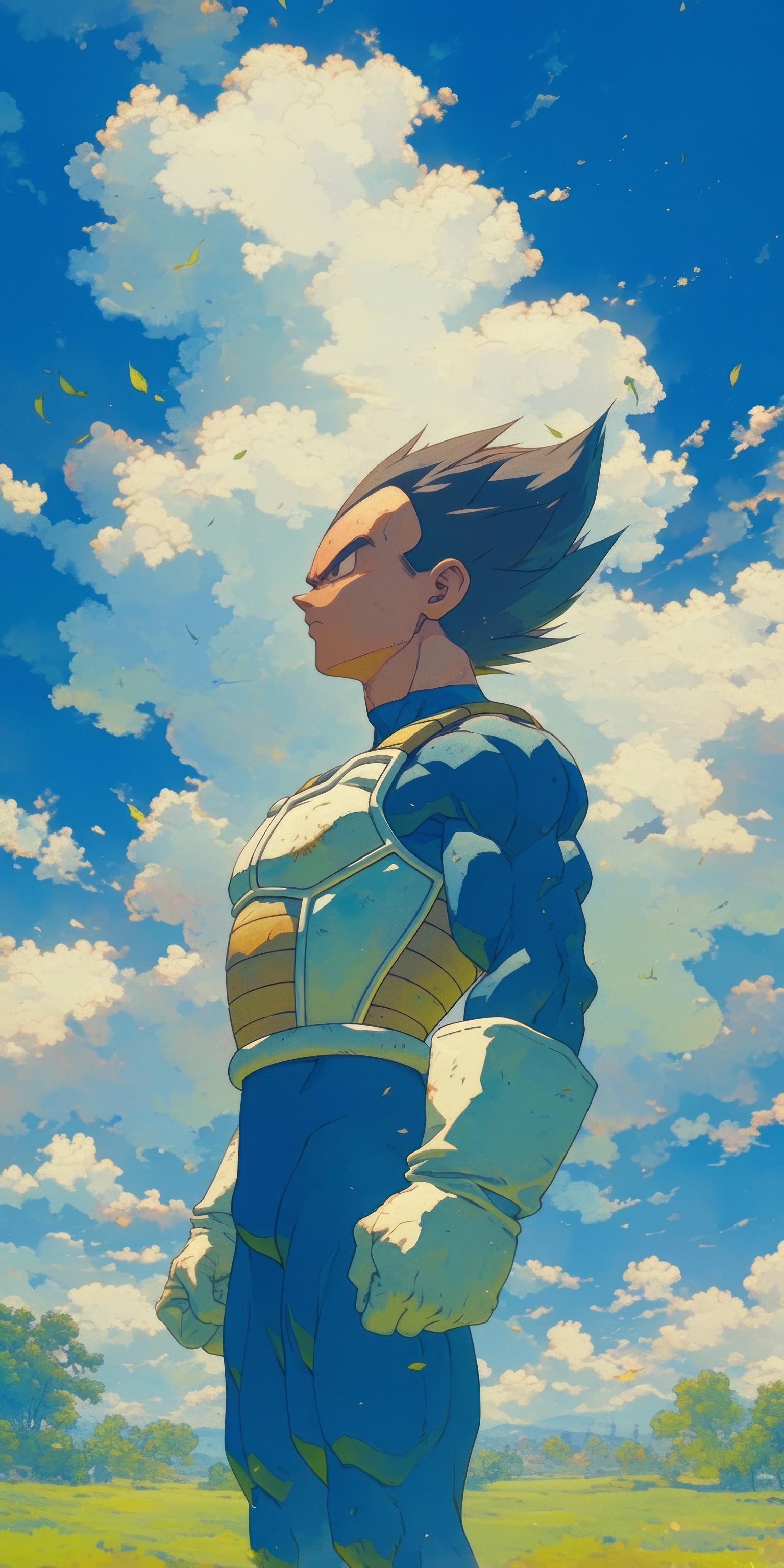 Vegeta, Dragon Ball, DEPTH EFFECT