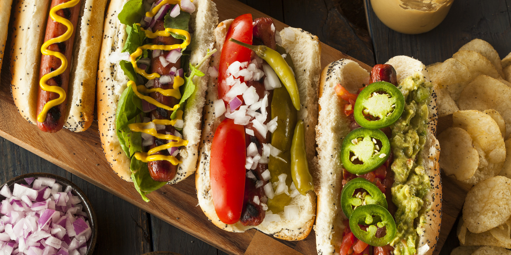 Download Food Hot Dog Wallpaper