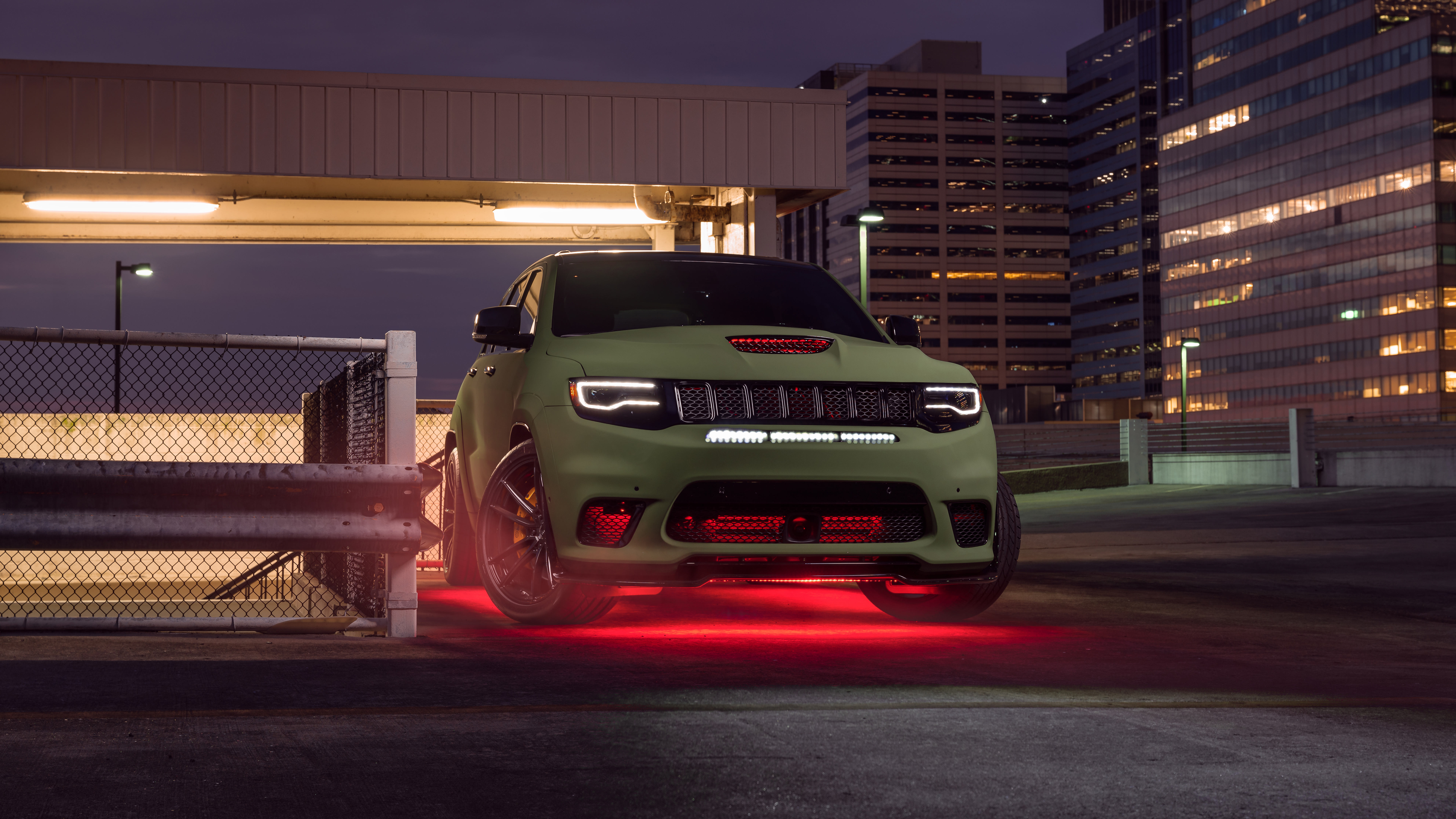 Jeep Trackhawk 8K 2 Wallpaper Car