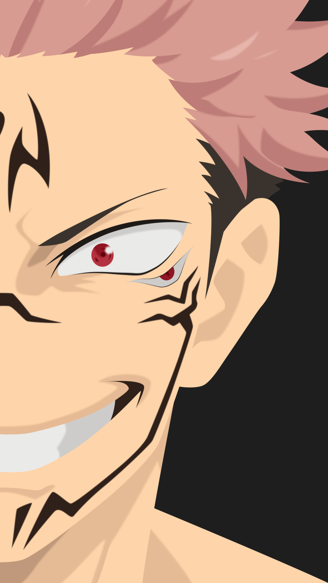 Sukuna (Jujutsu Kaisen) iPhone Wallpaper