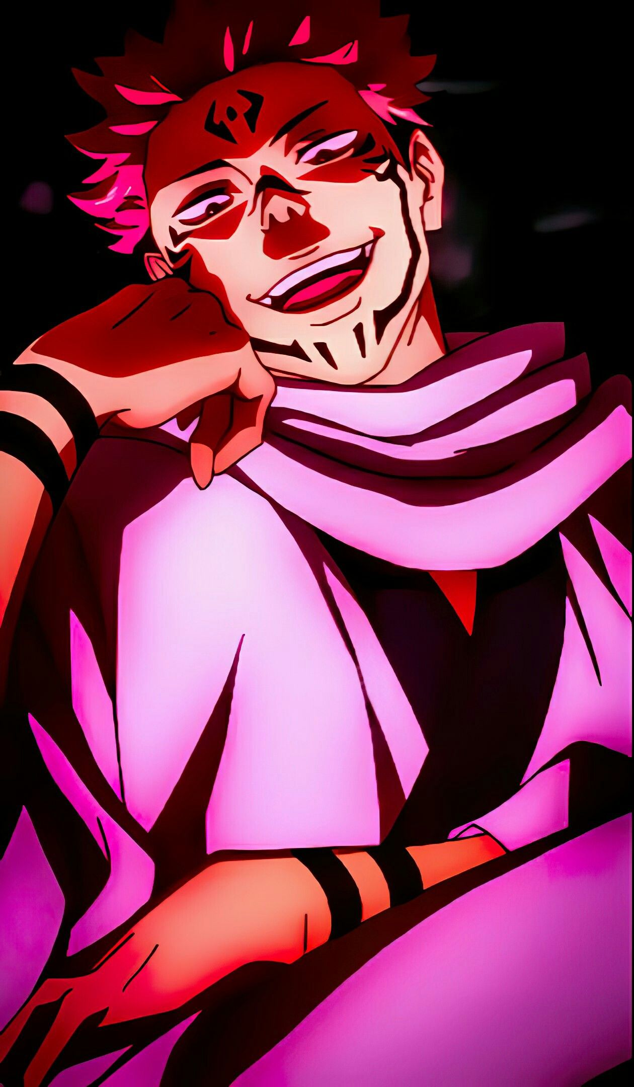 Ugh sukuna be looking down on you kinda