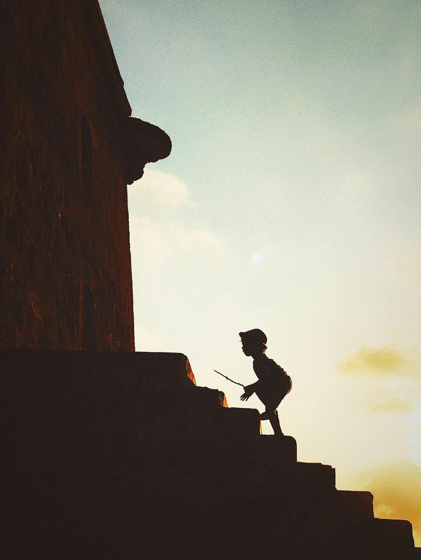 Climbing Stairs Photo, Download