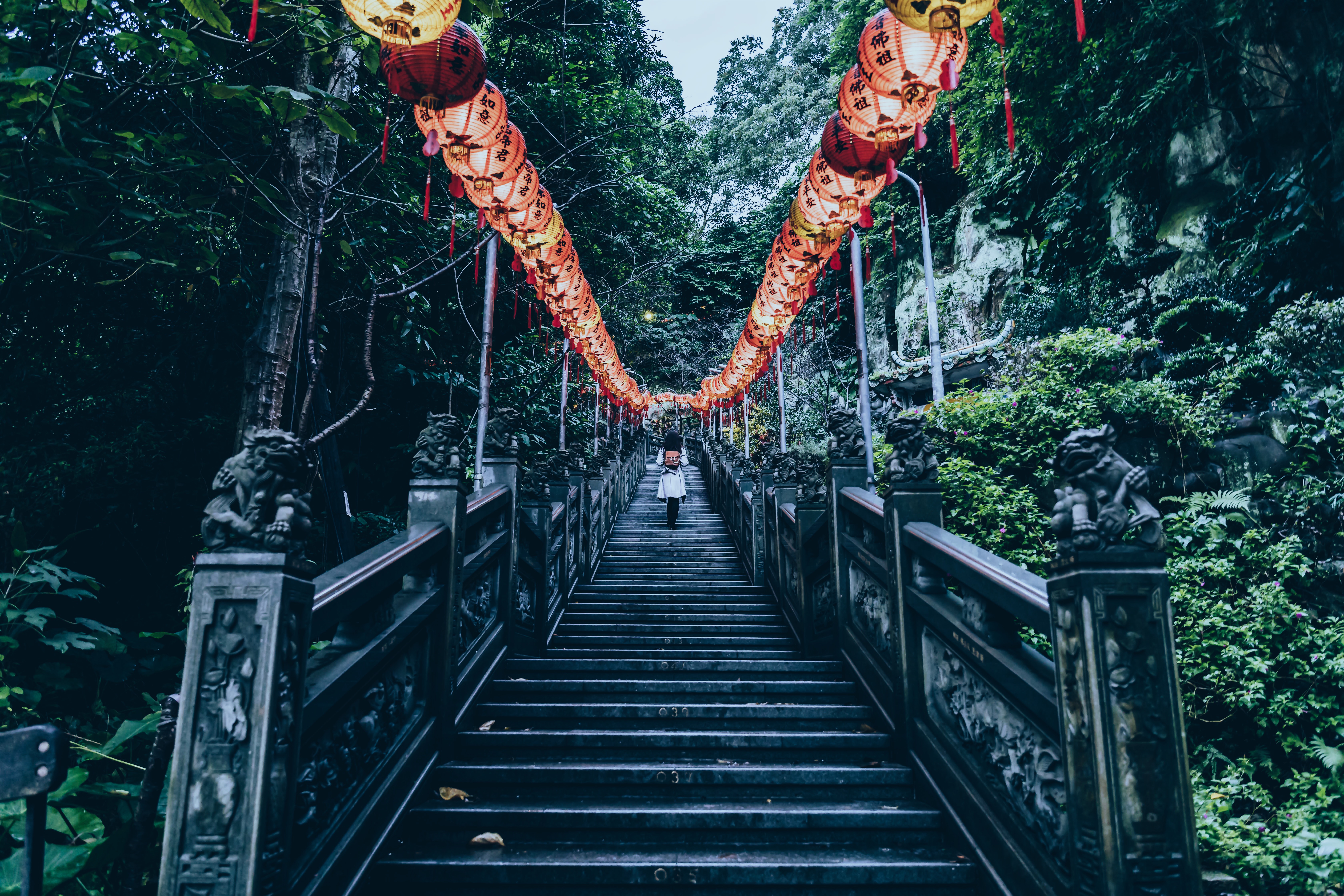 Mobile wallpaper: Ladder, Lift, Chinese