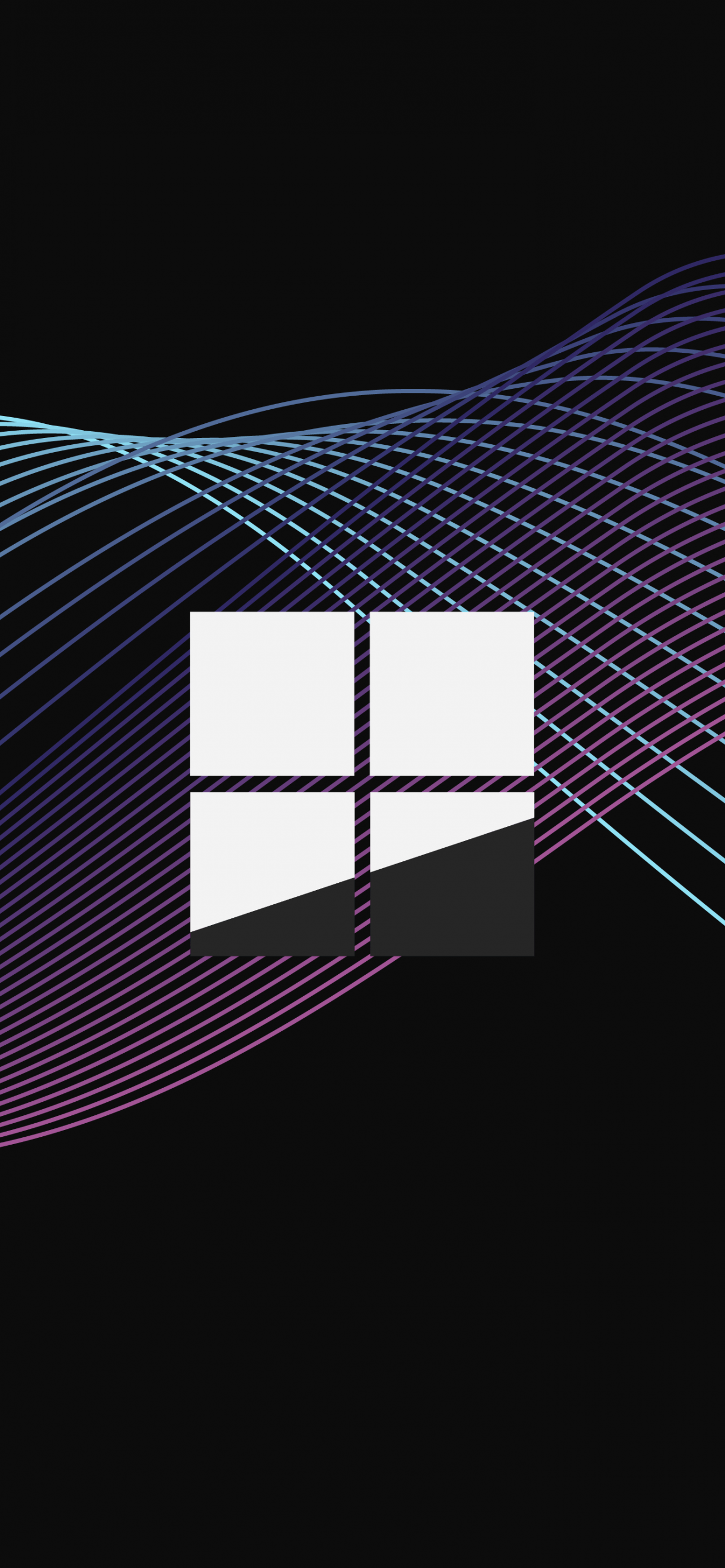 Microsoft Windows Wallpaper 4K, Logo