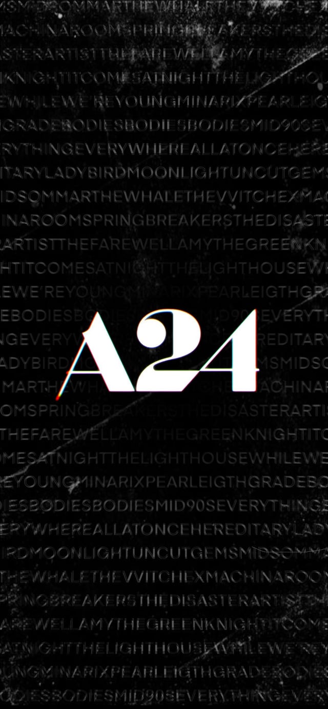 A24 (Film Studio) Wallpaper I made, r