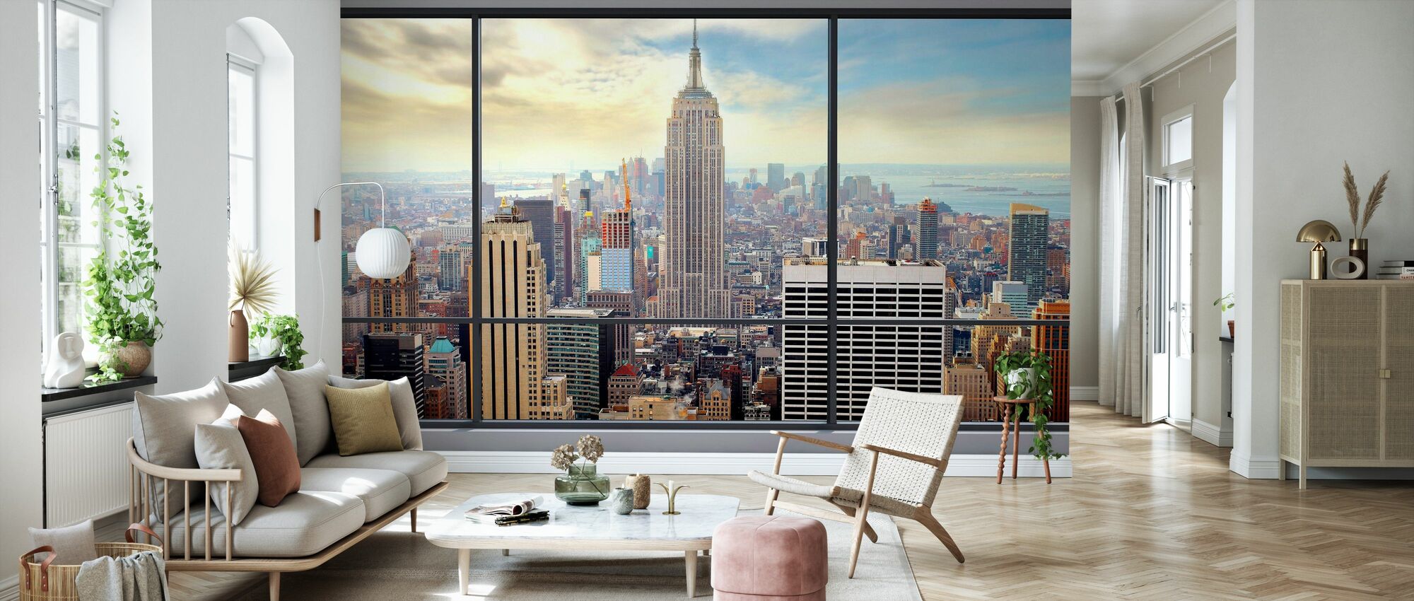 Penthouse Window View