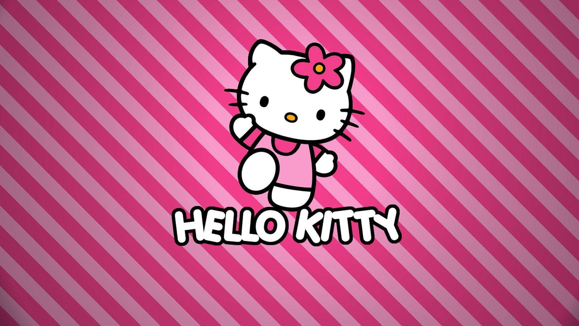 Pink Hello Kitty Background