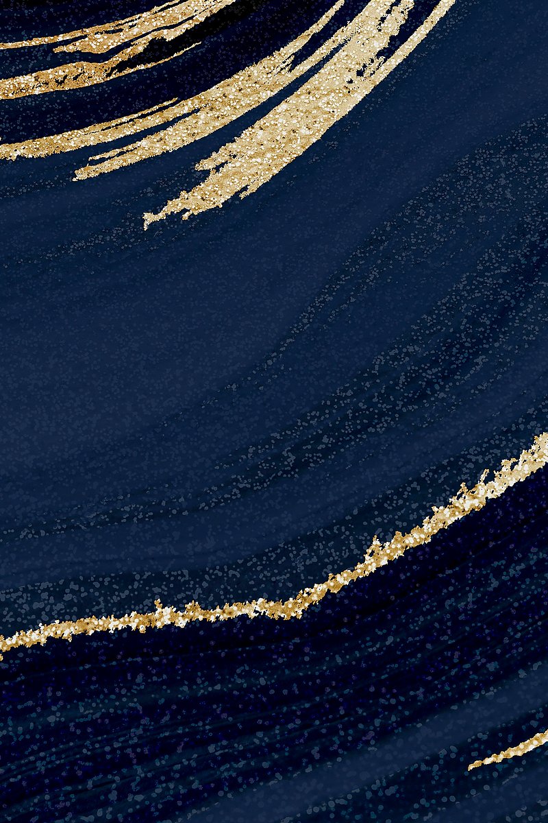 Marble Blue Gold Background Image