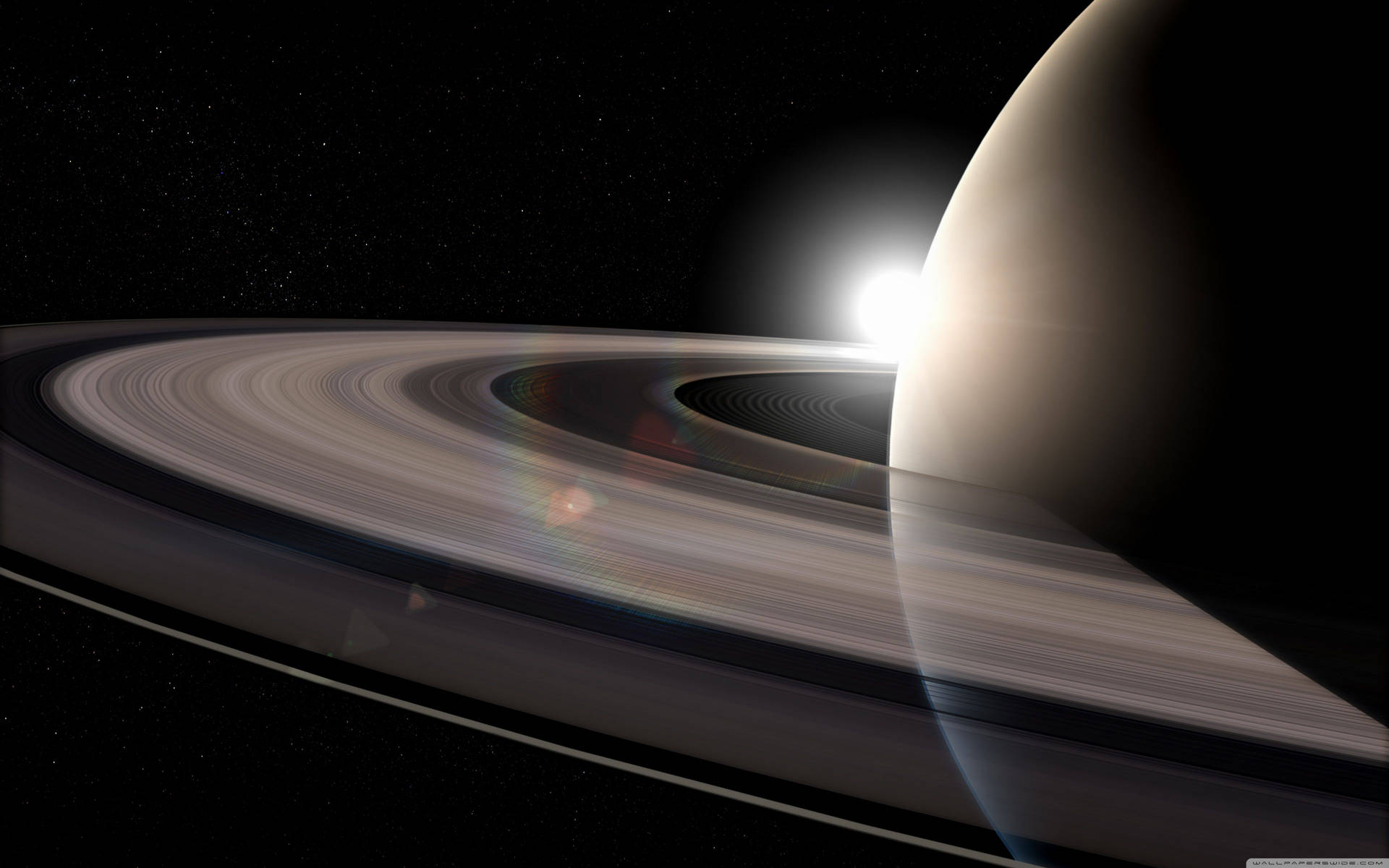 Download Planet Saturn Rings Wallpaper