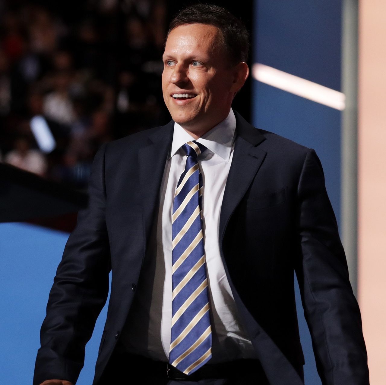 Peter Thiel at Center of Facebook's