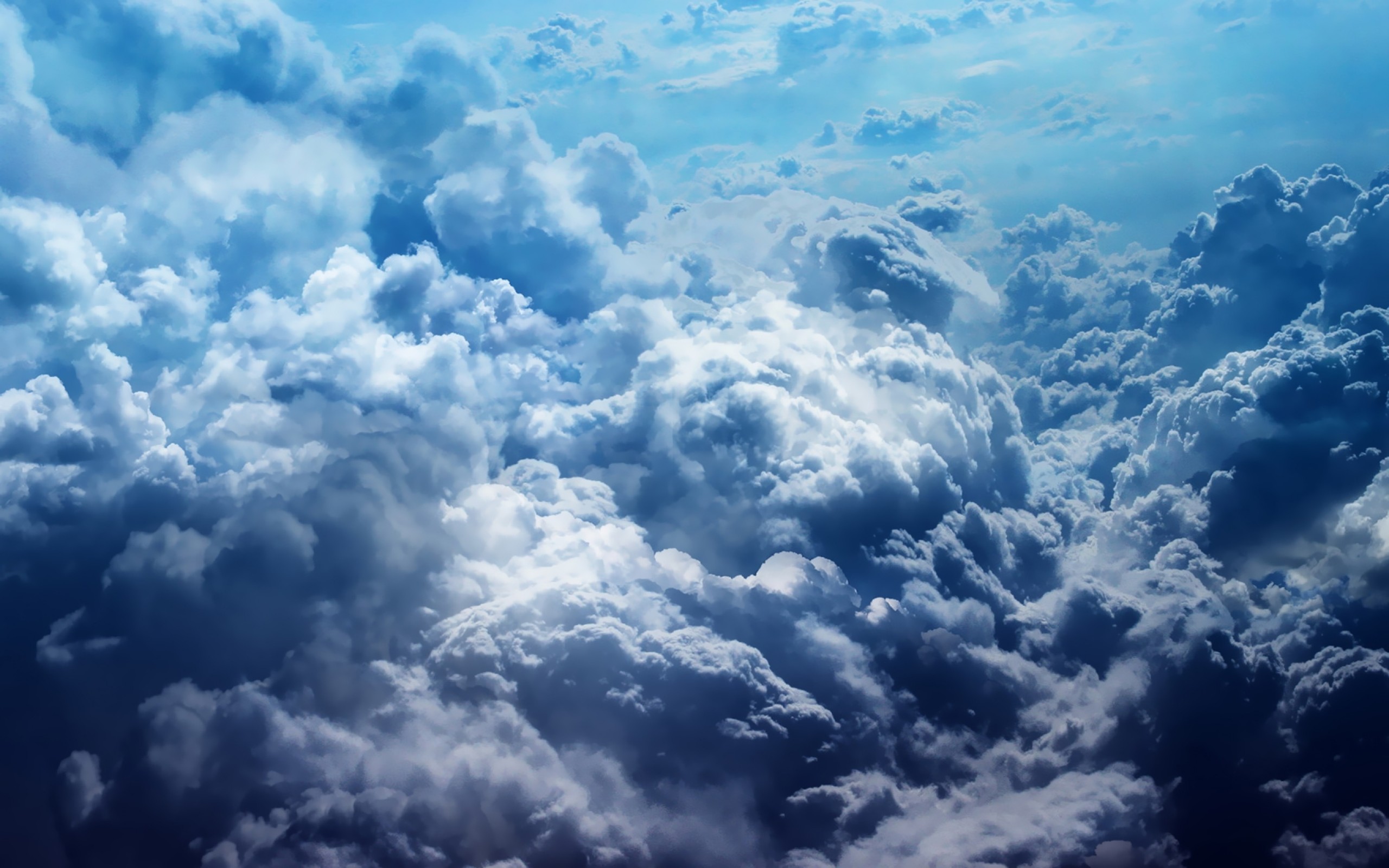 Clouds background image to use in your
