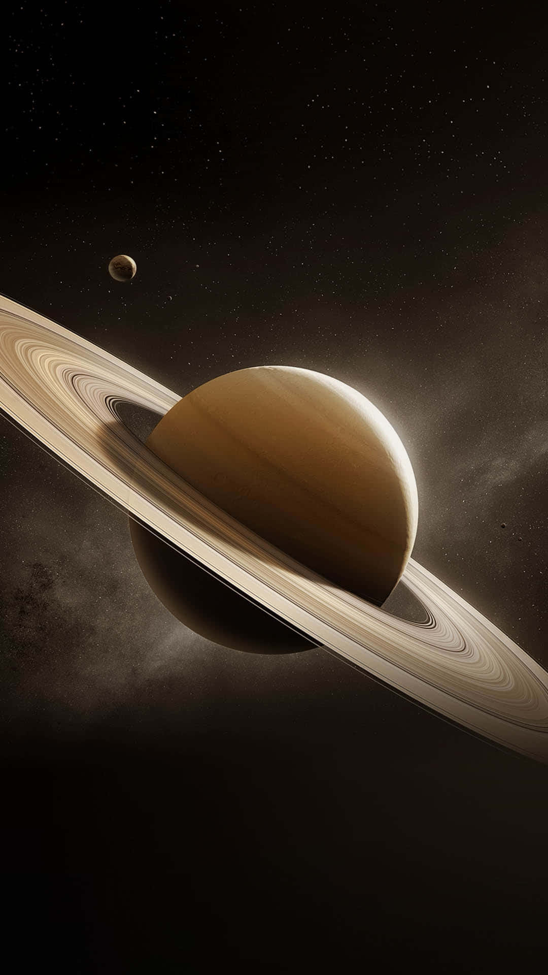 Download Stunning View of Saturn