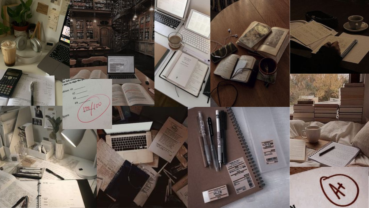 Study Aesthetic Laptop Wallpapers Wallpaper Cave