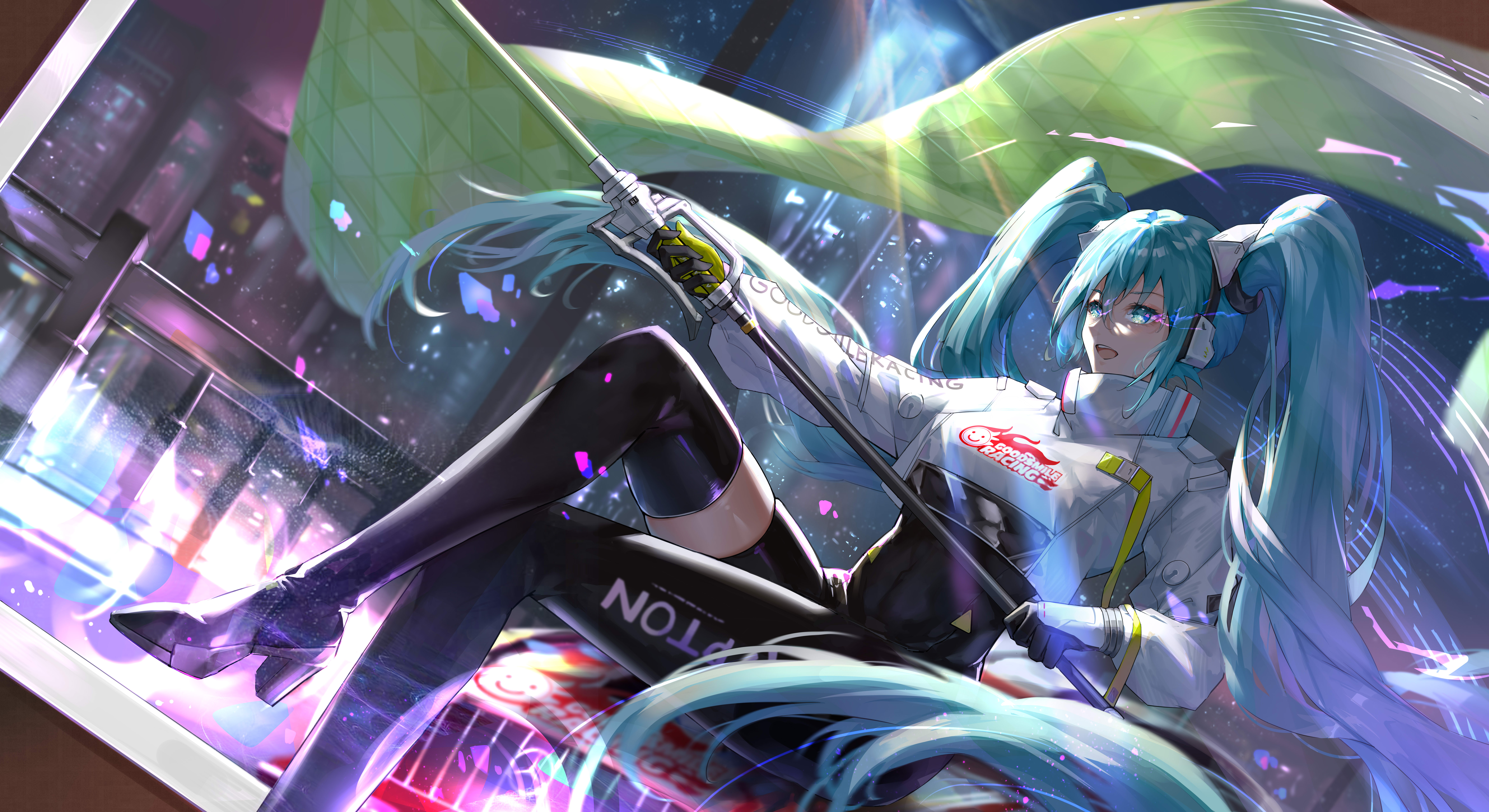Hatsune Miku Anime Vocaloid 8k Ultra