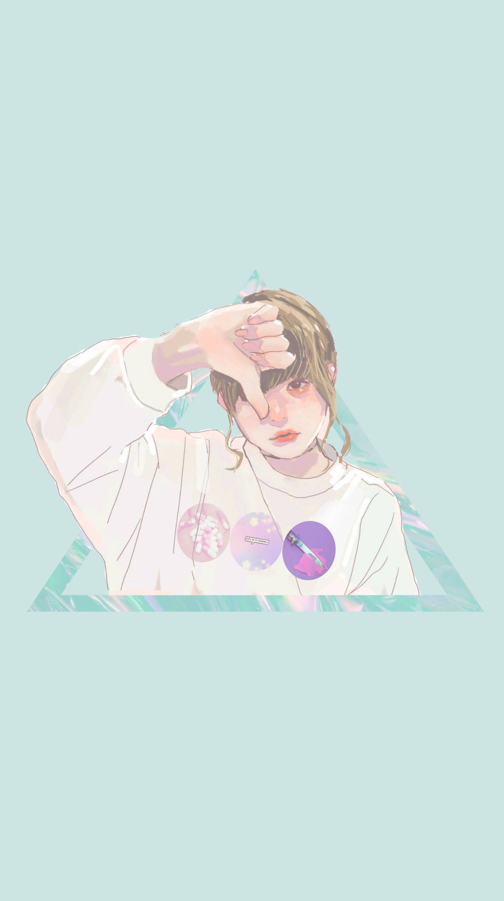 Sad Girl Aesthetic HD Wallpaper