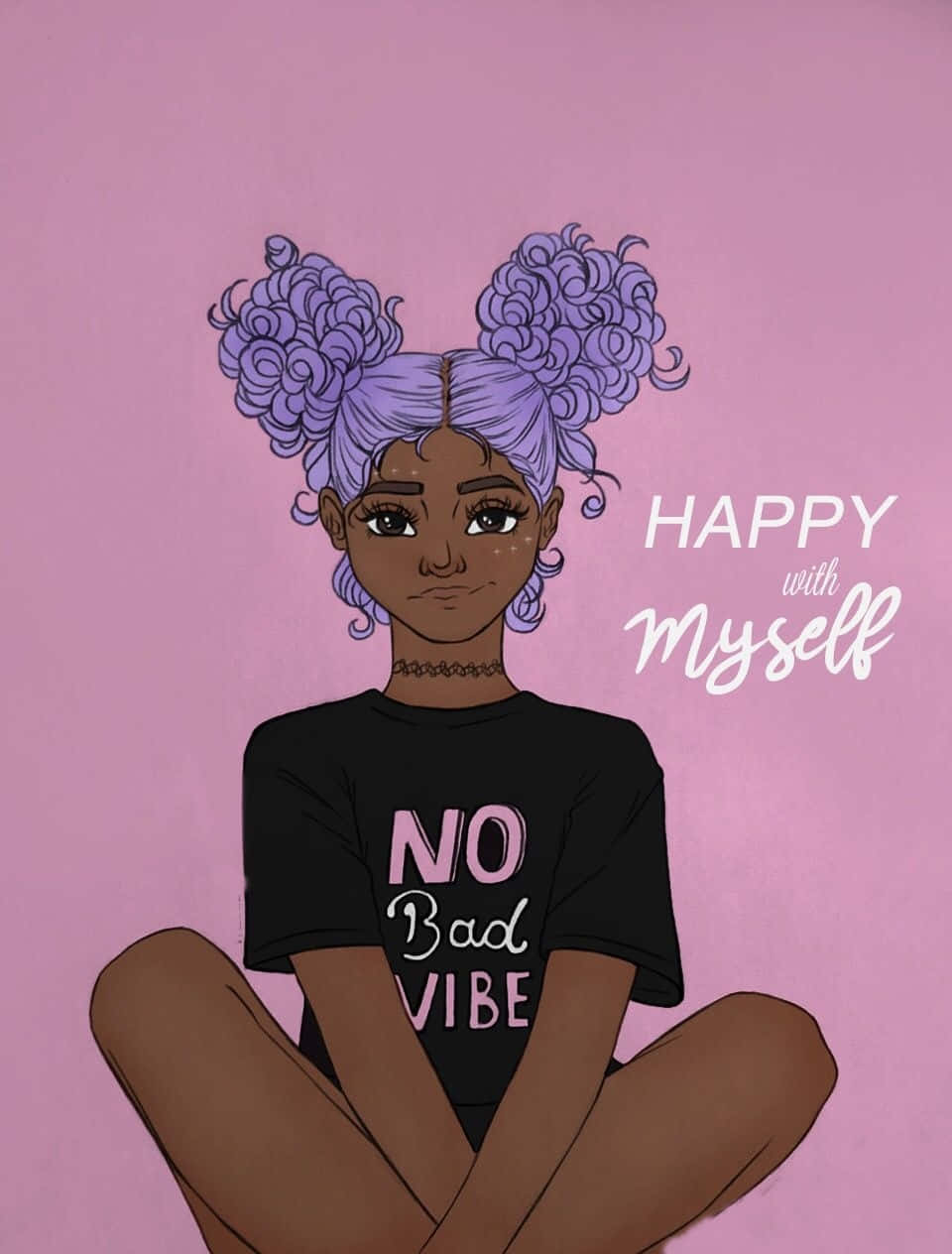 Black Girl Aesthetic HD Wallpaper