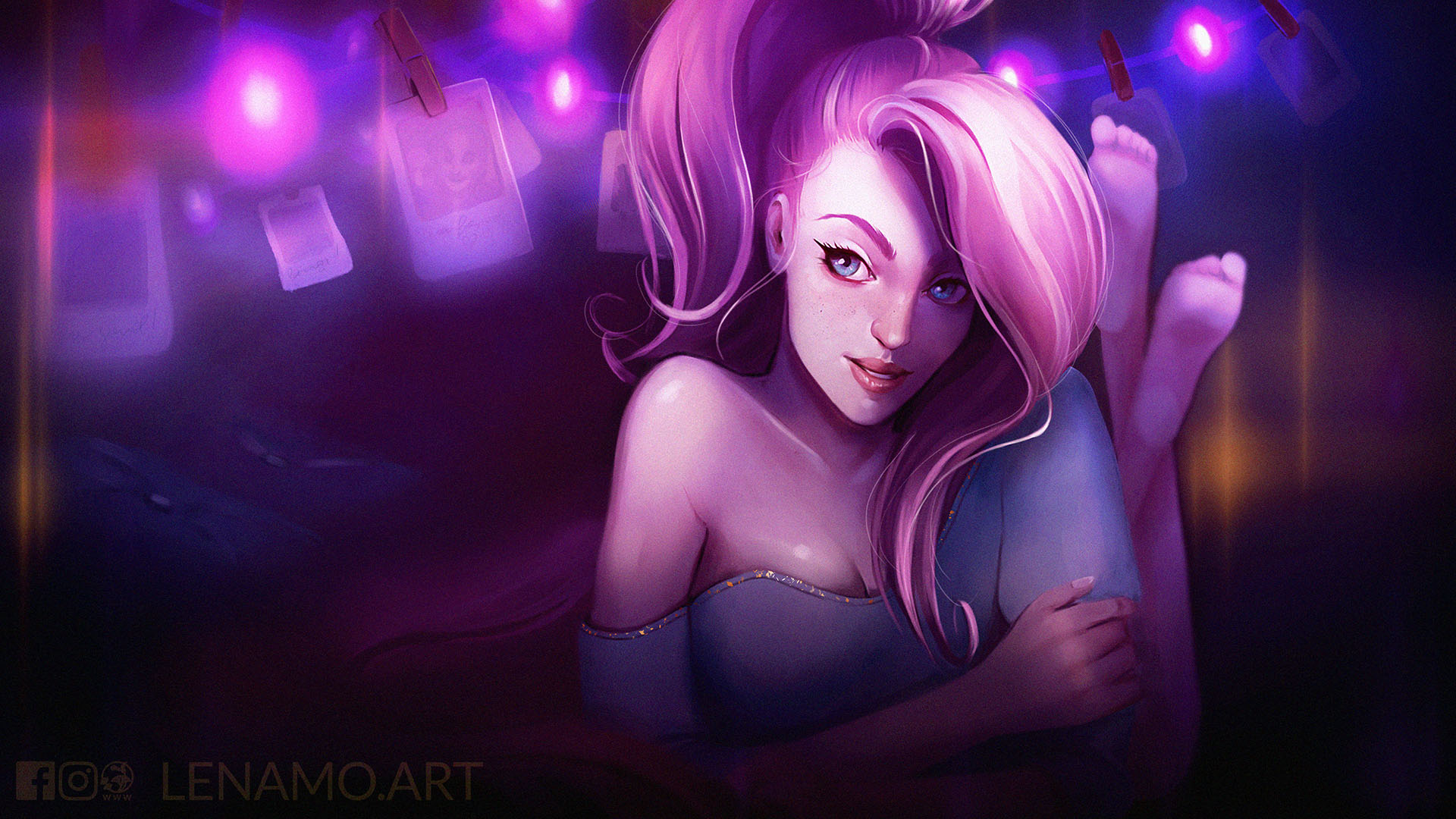 Cute Seraphine wallpaper, League
